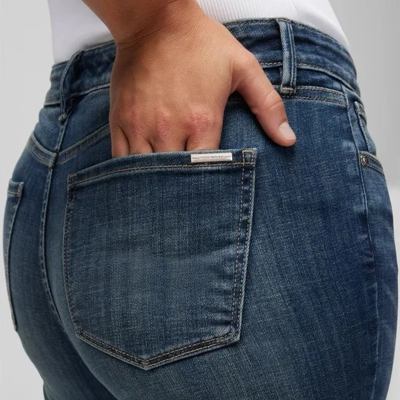 White House Black Market Midrise Slim Boot Long Size 14 - Picture 2 of 6